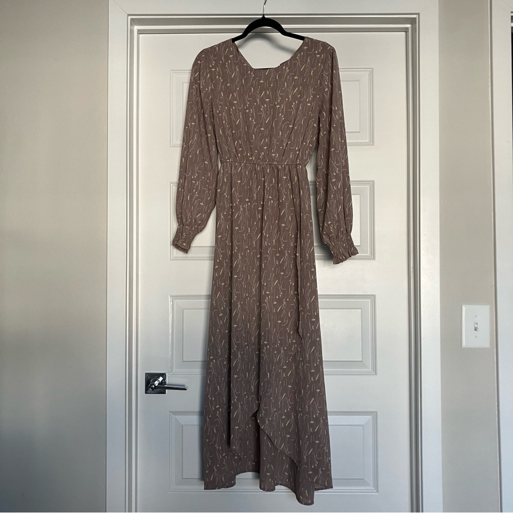 Long Sleeve Floral Summer Dress Womens Size Small 2026-3b11